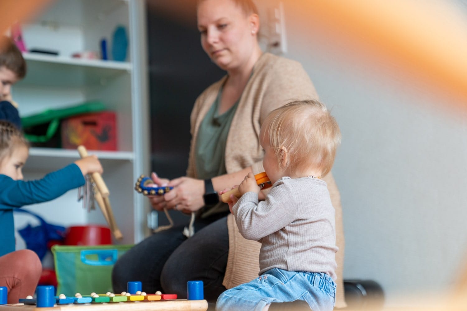 Baby-Gruppen Zimmer der Kita Wonderwält