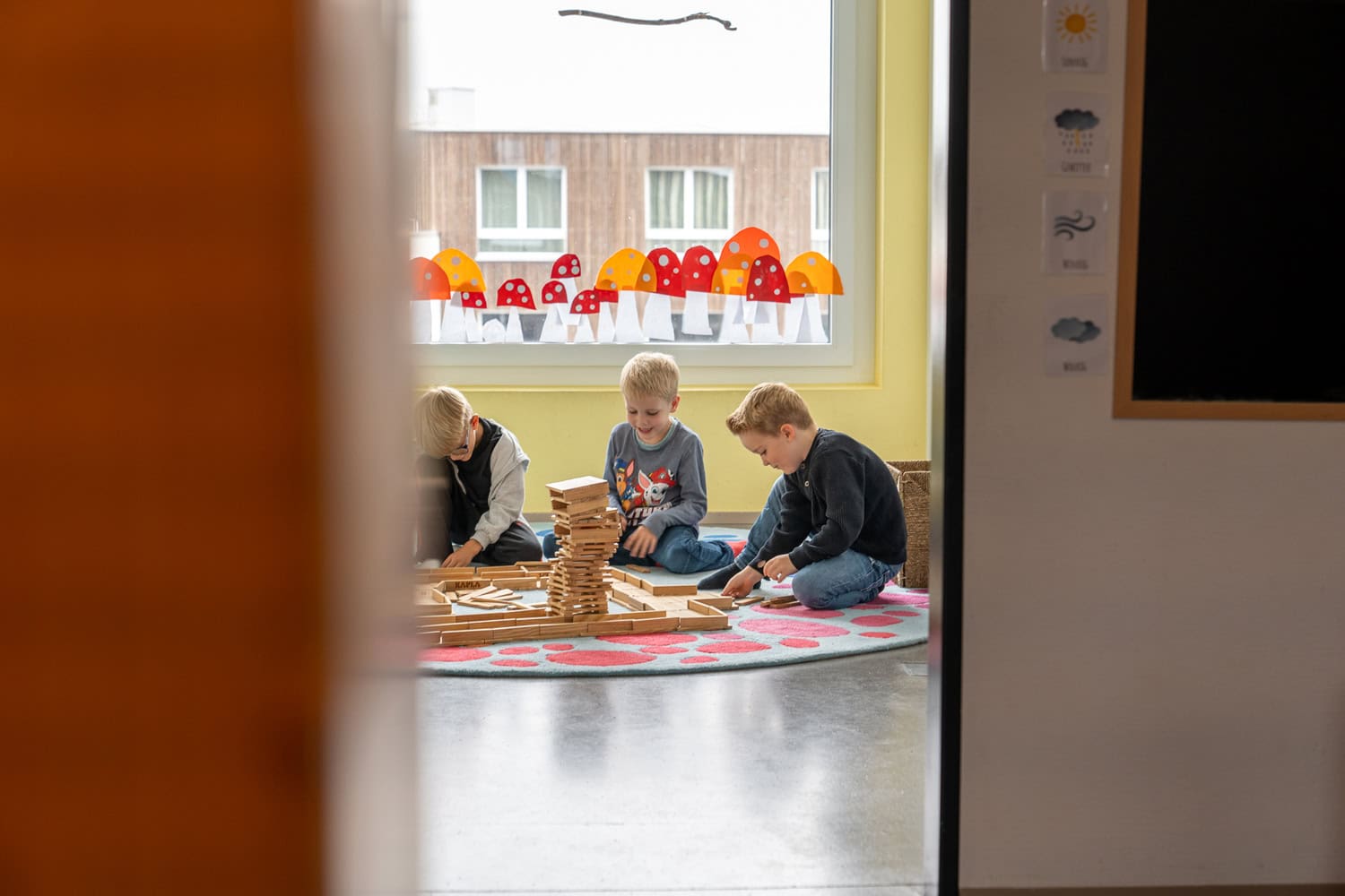 Kinder in der Kita Wonderwält am spielen